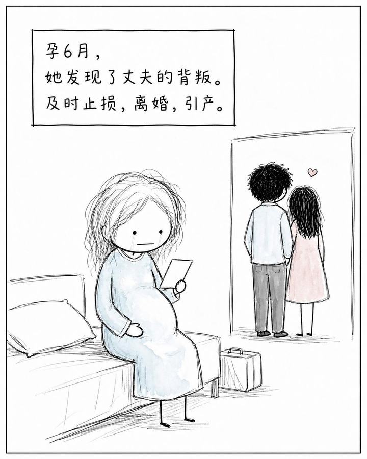 为什么少数女生会选择“去父留子” #情感经历 #孕妇 #出轨 #单亲妈妈 第 1 张参考图