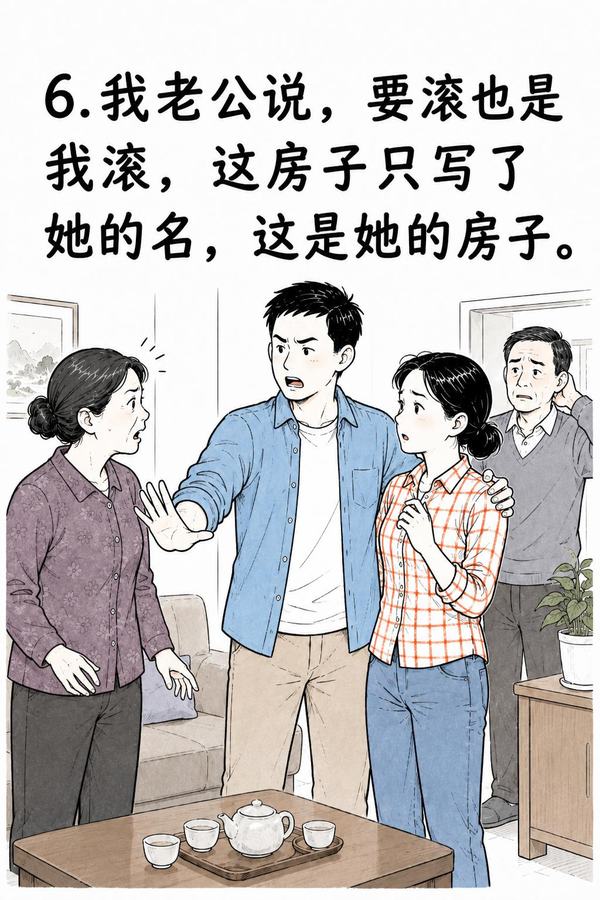 我和我老公在，婚前买了房 #婚前财产 #婚姻 #夫妻关系 第 6 张参考图
