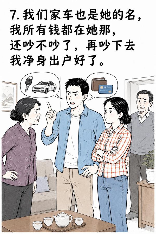 我和我老公在，婚前买了房 #婚前财产 #婚姻 #夫妻关系 第 7 张参考图