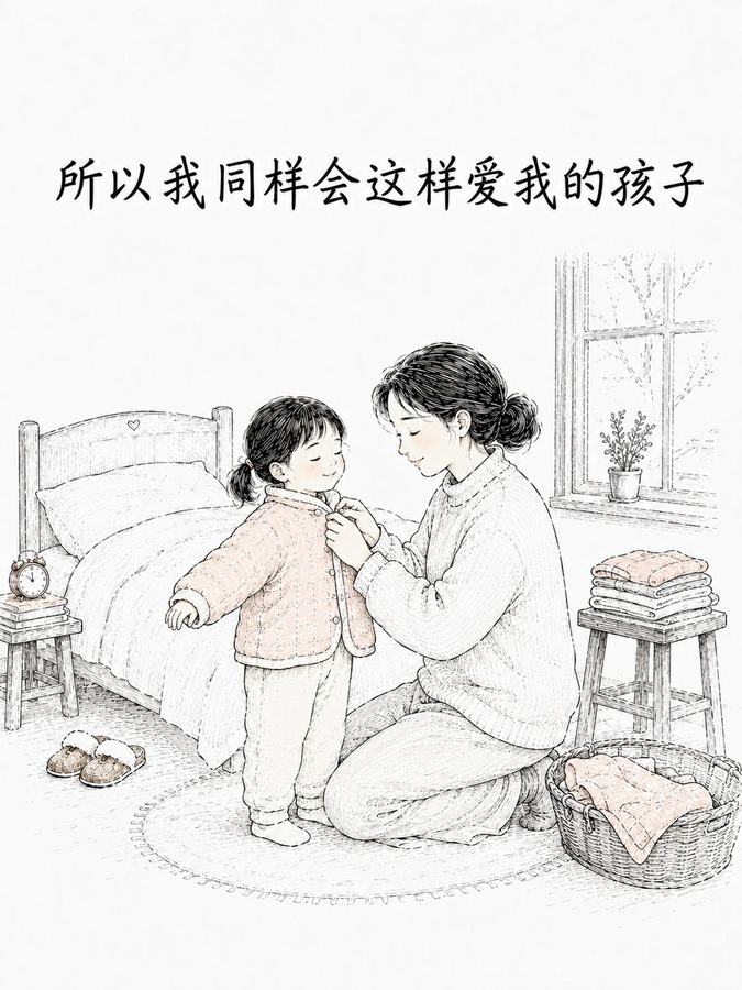 母爱的伟大无需多言 #家庭的爱 #母爱伟大无私 #治愈 第 5 张参考图