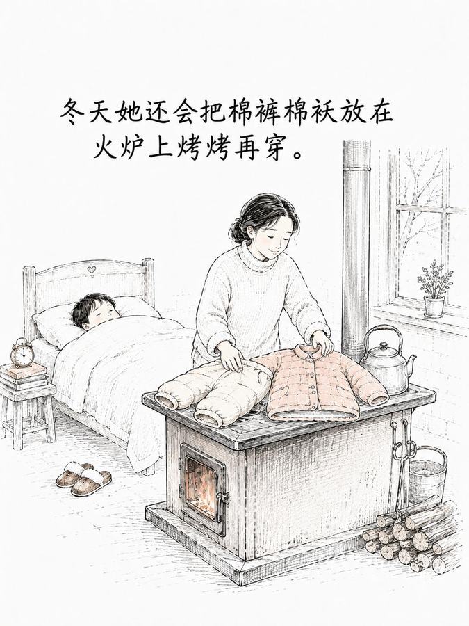 母爱的伟大无需多言 #家庭的爱 #母爱伟大无私 #治愈 第 9 张参考图
