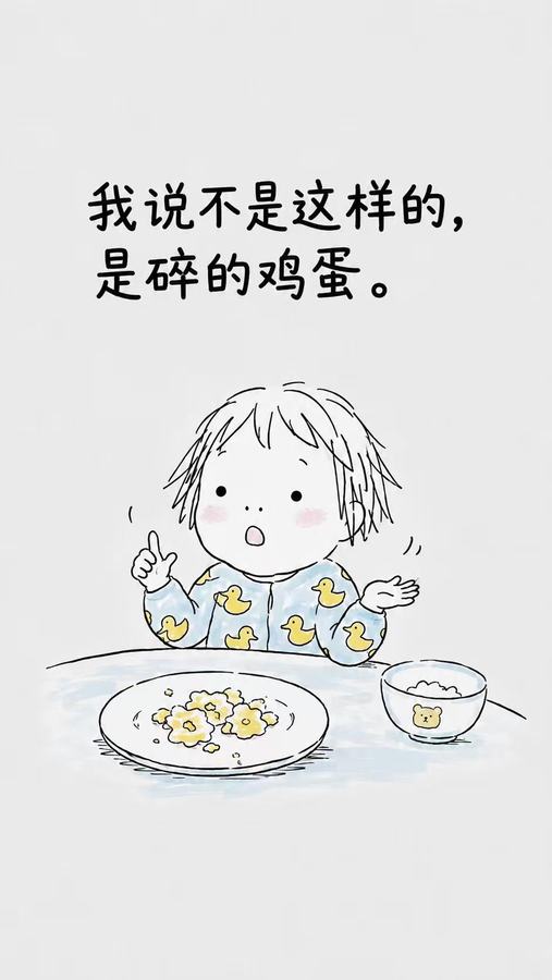 很小的事，很大的爱 #父母的爱 #童年 #画一个故事 #儿时回忆 第 8 张参考图