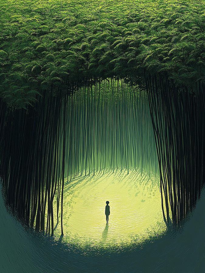 momo插画|旋涡 第 3 张参考图