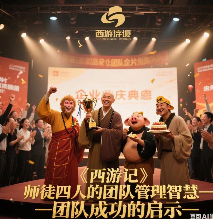 唐僧师徒四人取经团，企业团队管理天花板！ 第 2 张参考图