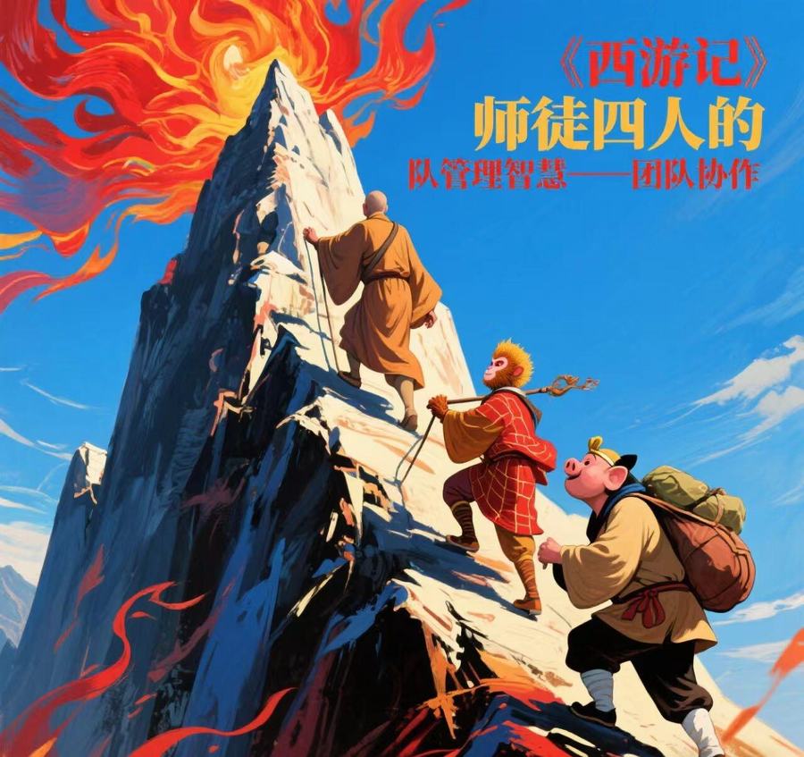唐僧师徒四人取经团，企业团队管理天花板！ 第 3 张参考图