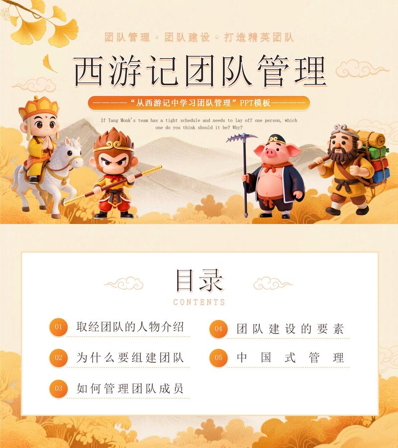 📝西游记之旅｜团队管理 第 1 张参考图
