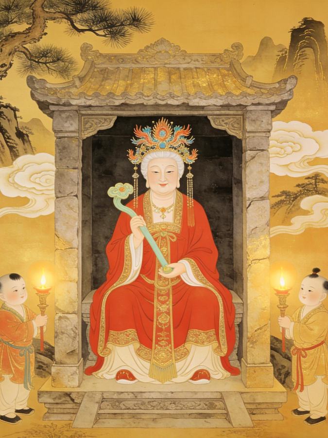 北方最火的女神·泰山奶奶 第 3 张参考图
