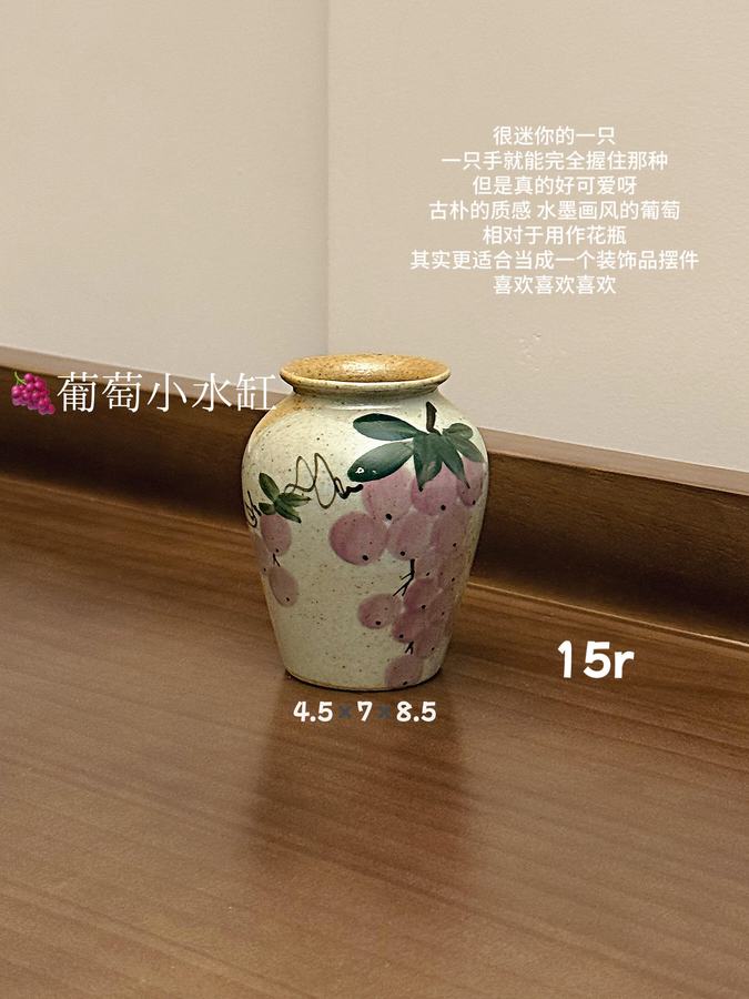 🌫️分享几个平价氛围感小花瓶 第 3 张参考图