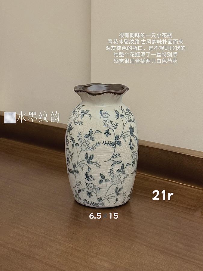 🌫️分享几个平价氛围感小花瓶 第 5 张参考图