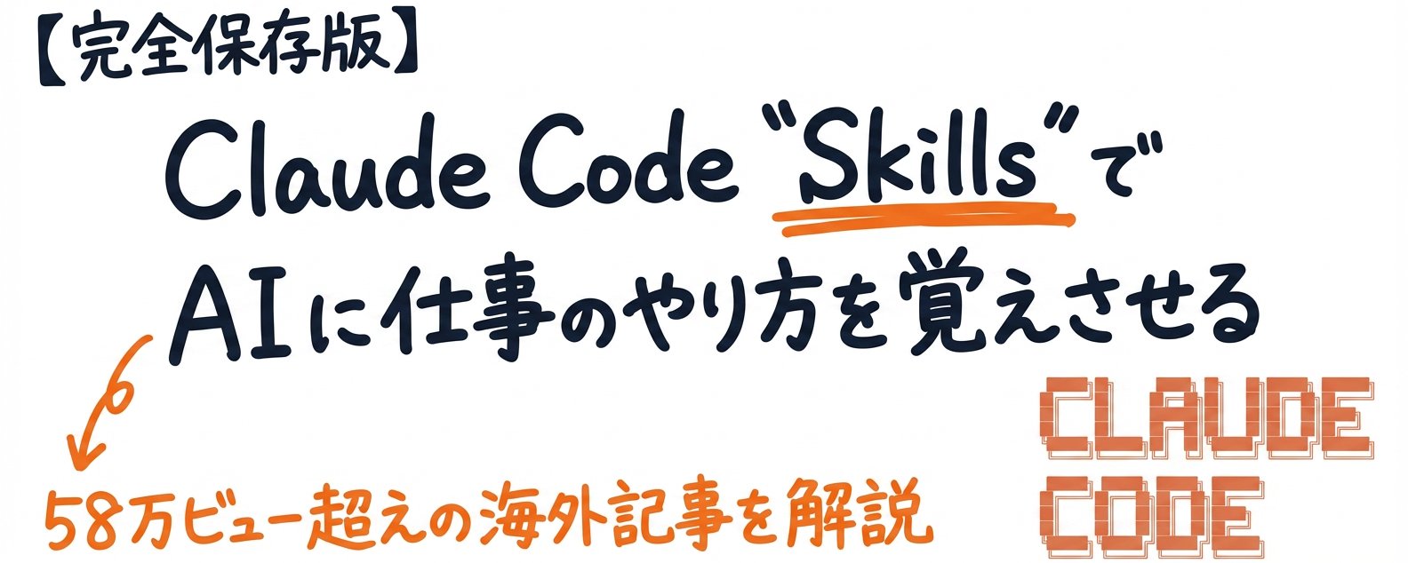 使用 Claude Code 技能教 AI 掌握你的工作流程：完整指南 第 1 张参考图