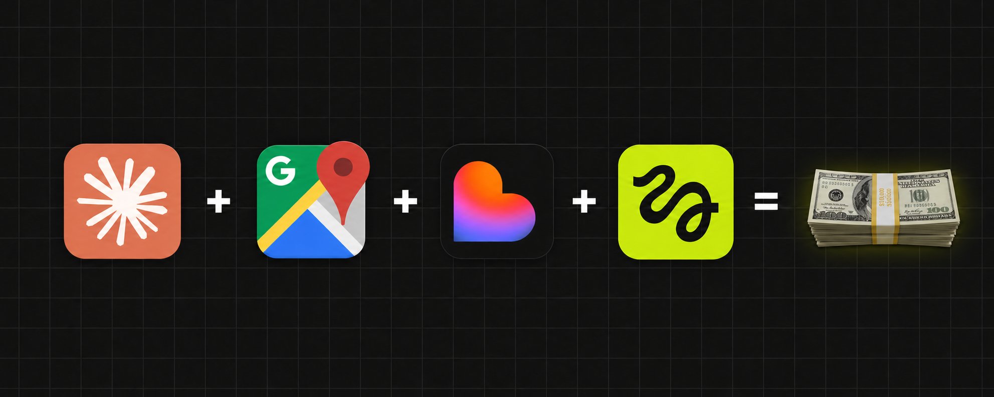 Claude + Google Maps + Lovable + Higgsfield = 一个周末赚取 4,200 美元（仅需 40 分钟工作量） 第 1 张参考图