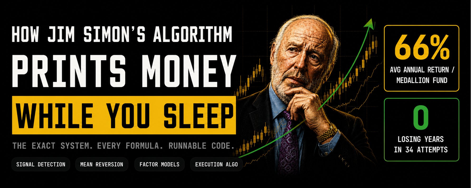 Jim Simons 的算法如何让你在睡梦中赚钱（量化交易框架详解） 第 1 张参考图