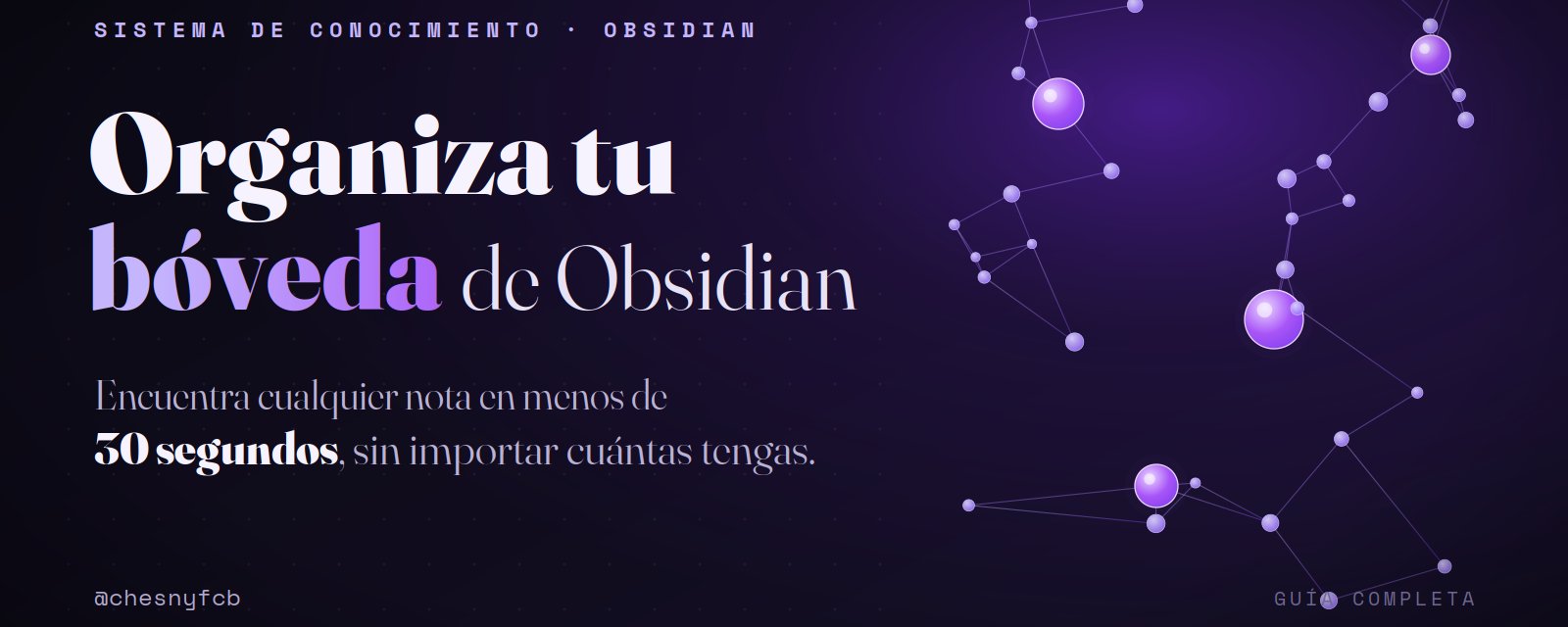 如何整理你的 Obsidian 知识库，让你随时找到所需内容（完整课程） 第 1 张参考图