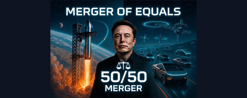 更新：SpaceX 与 Tesla 的对等合并对 Elon 的薪酬及所有权意味着什么 第 1 张参考图