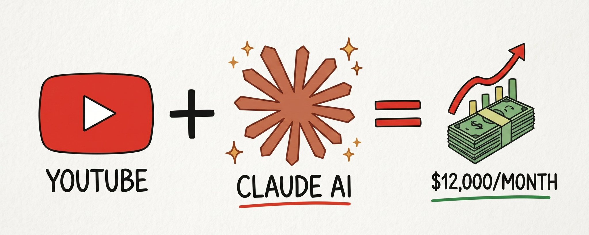 我是如何利用 Claude 打造月入 4.1 万美元的 YouTube 无人出镜频道的 第 1 张参考图