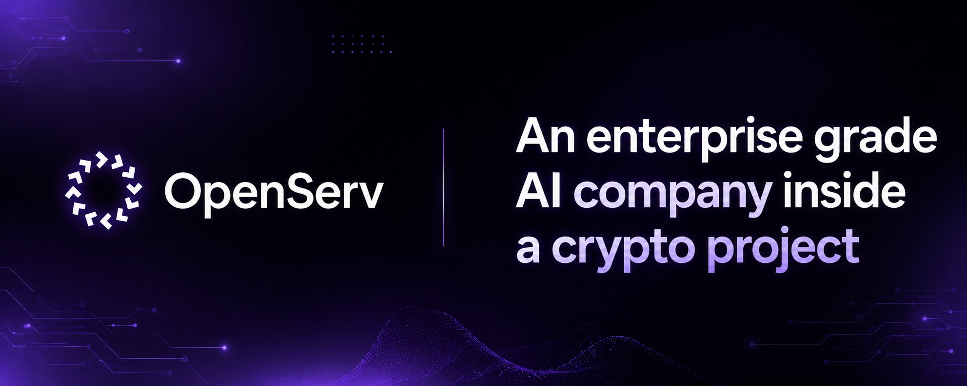 OpenServ：加密项目中的企业级 AI 公司 第 1 张参考图